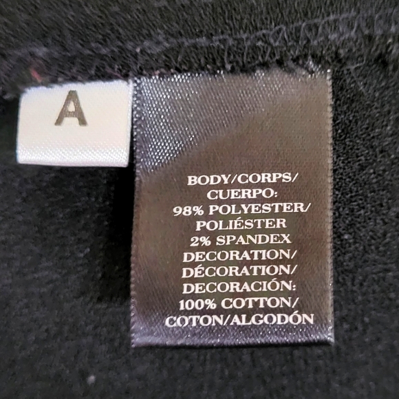 Ann Taylor white crotchet lace front, 1/2 zippered back, long sleeve blouse Sz 2 - Picture 7 of 9